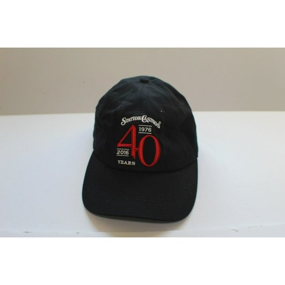 Station Casinos 40 Years Anniversary - Embroidered Logo Baseball Cap - Picture 1 of 7